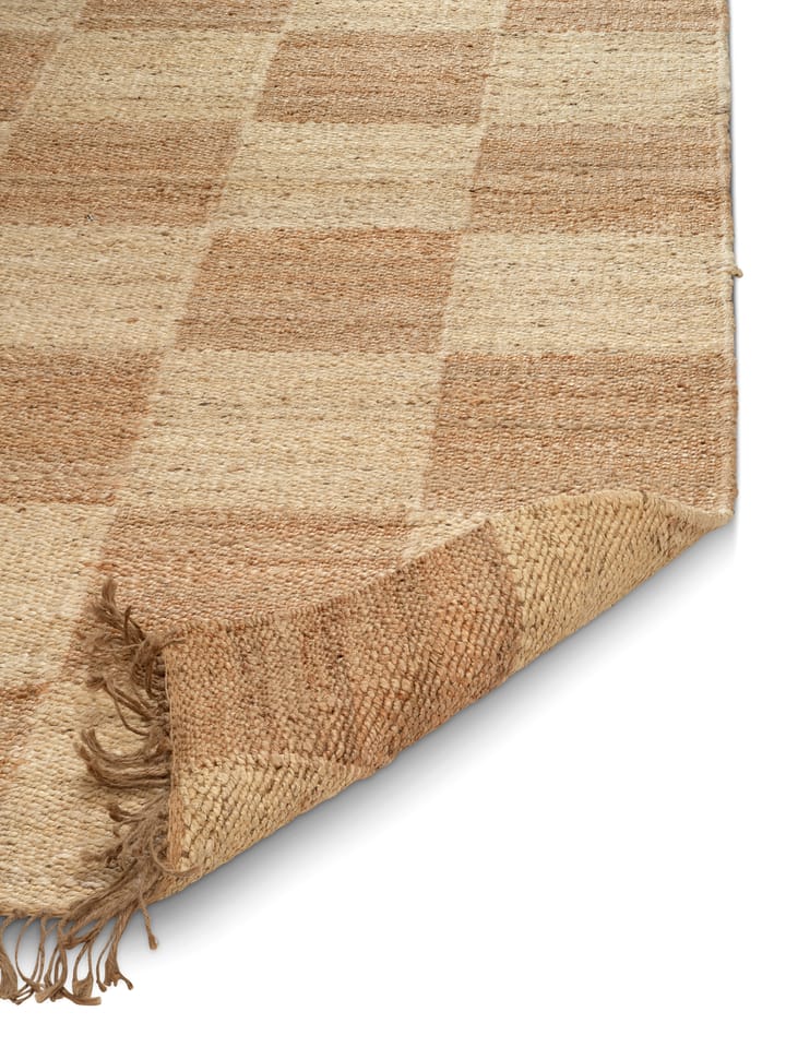 Jute Squares matta, Natural, 170x230 cm Classic Collection