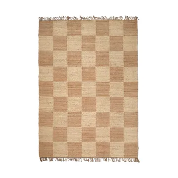 Jute Squares matta - Natural, 250x350 cm - Classic Collection