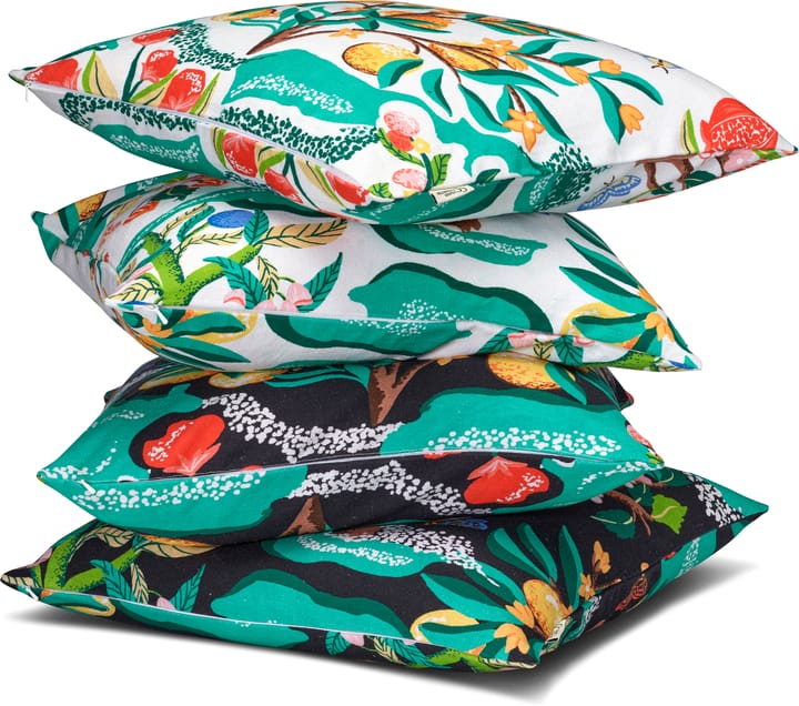 Kuddfodral Botanical Orange 50x50 cm, White Classic Collection