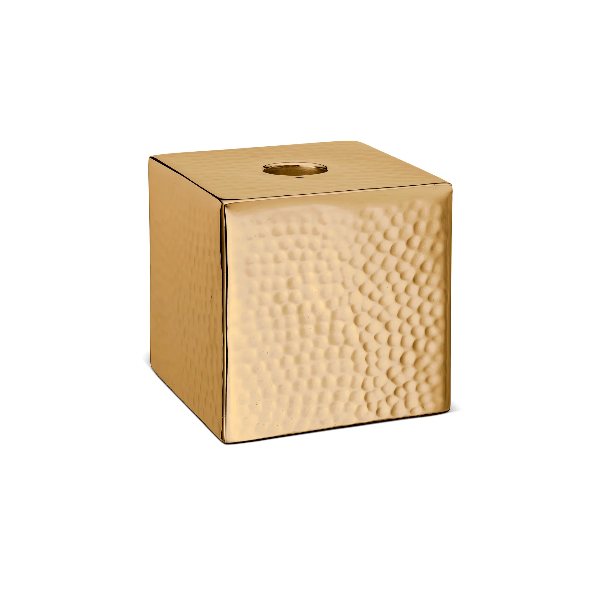 Ljusstake hammered 8 cm, Mässing Classic Collection