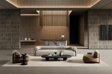 Lobby matta med langett - Off-white, 200x300 cm - Classic Collection