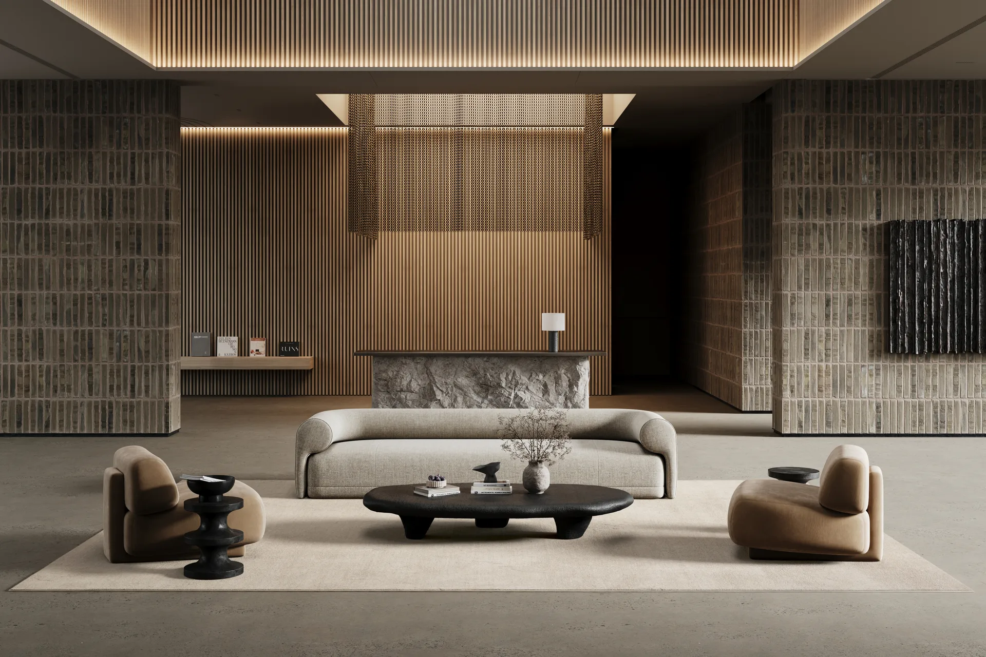 Lobby matta, Off-white, 140x200 cm Classic Collection