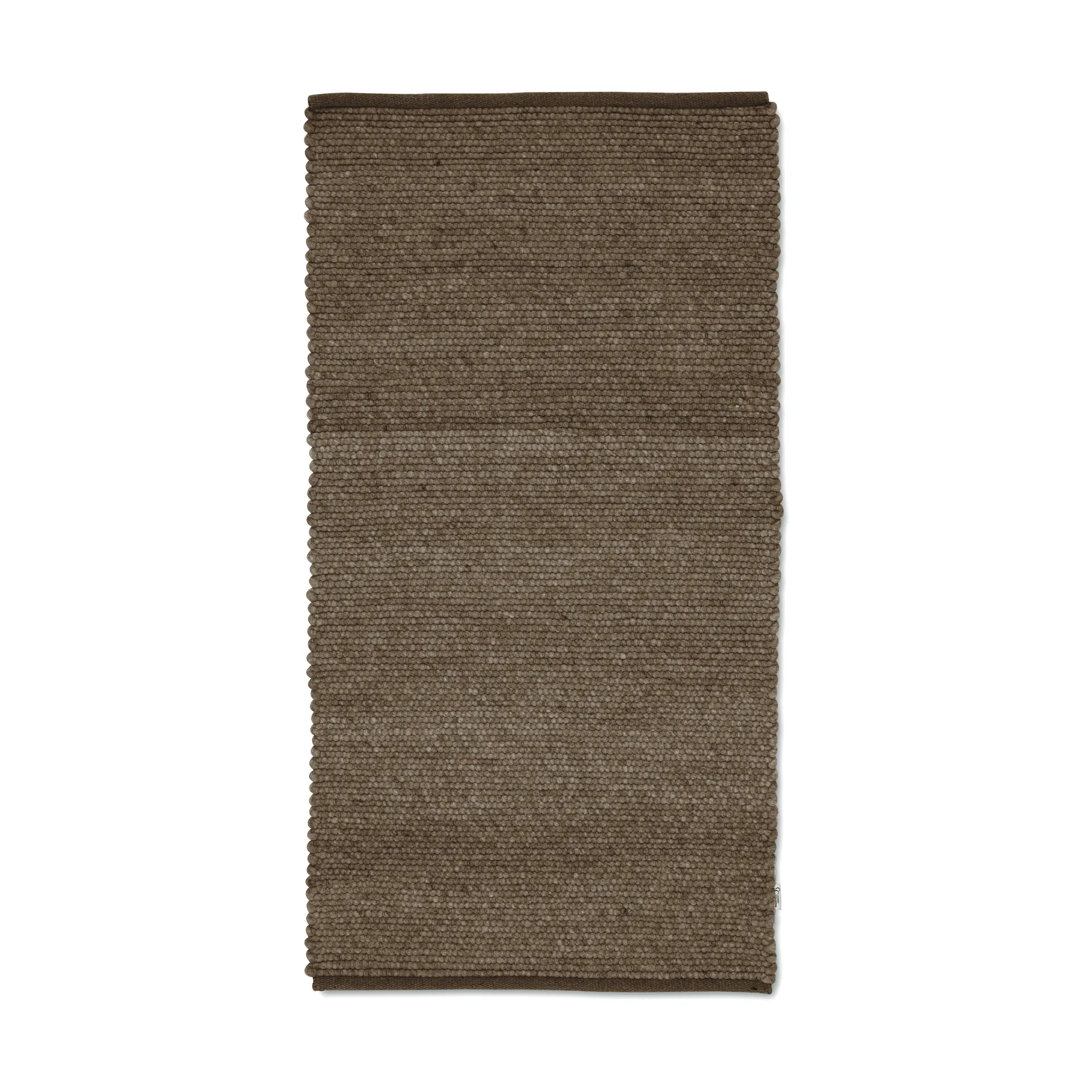 Merino gångmatta, Brun, 80x150 cm Classic Collection