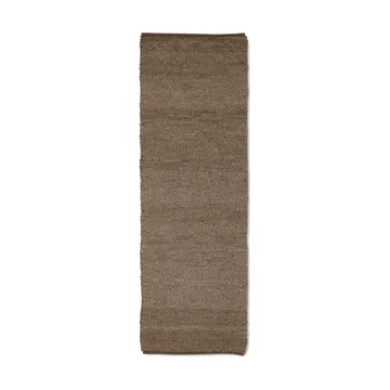 Merino gångmatta - Brun, 80x250 cm - Classic Collection