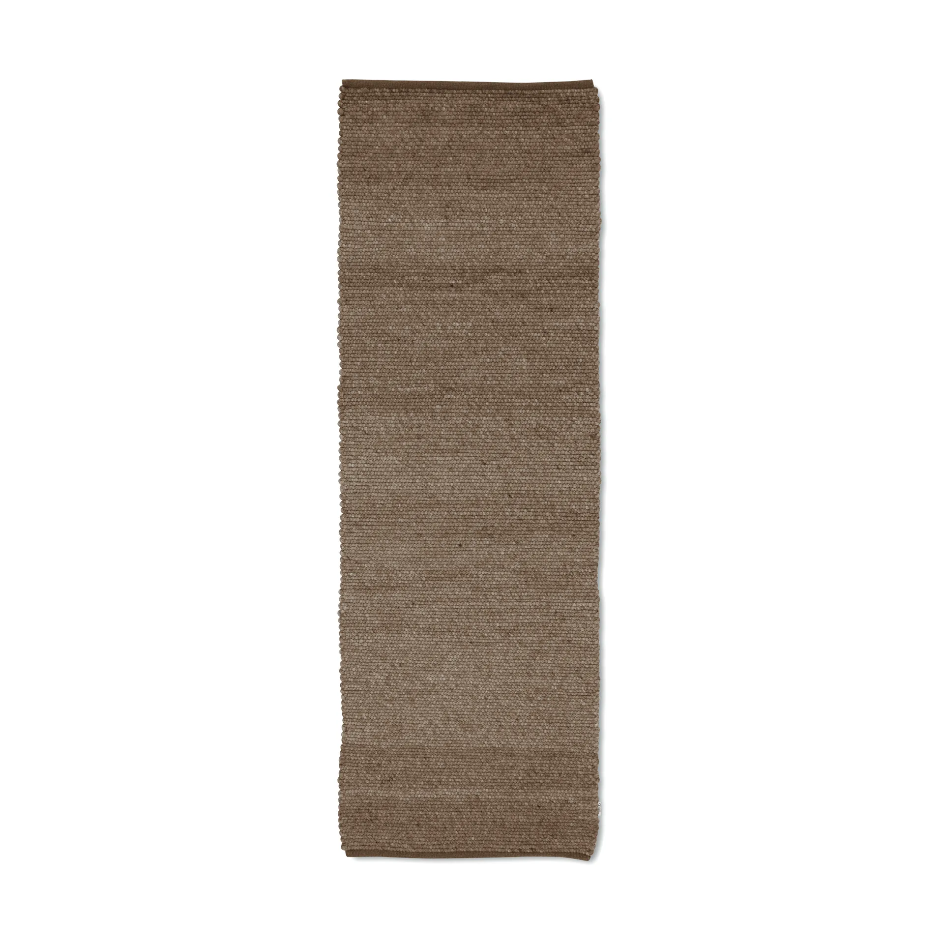 Merino gångmatta, Brun, 80x300 cm Classic Collection
