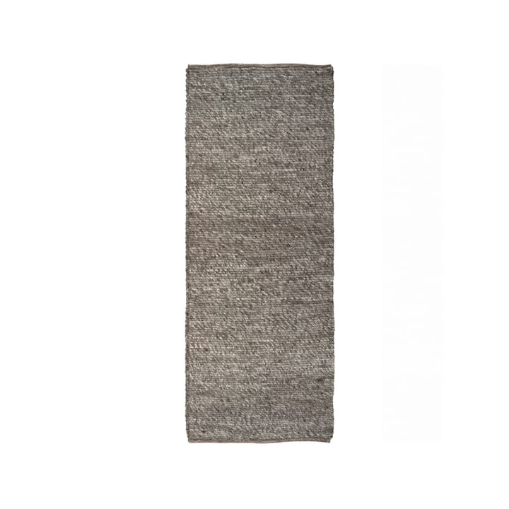 Merino gångmatta - Grå, 80x150 cm - Classic Collection