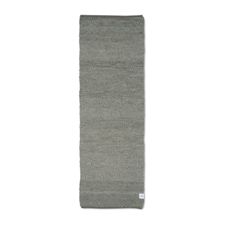 Merino gångmatta - Green, 80x250 cm - Classic Collection