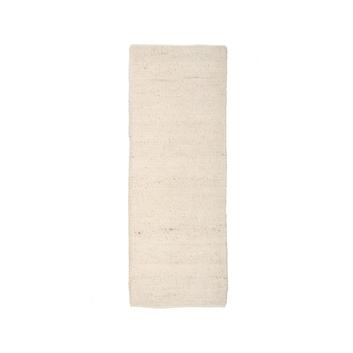 Merino gångmatta - Vit, 80x150 cm - Classic Collection