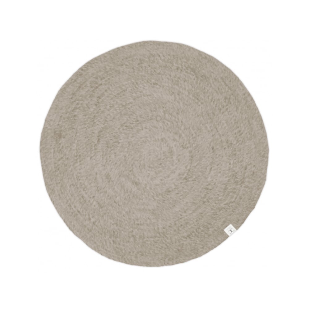Classic Collection Merino Matta rund oat, 200 cm | Skandinavisk Design | Ullmattor | Beige