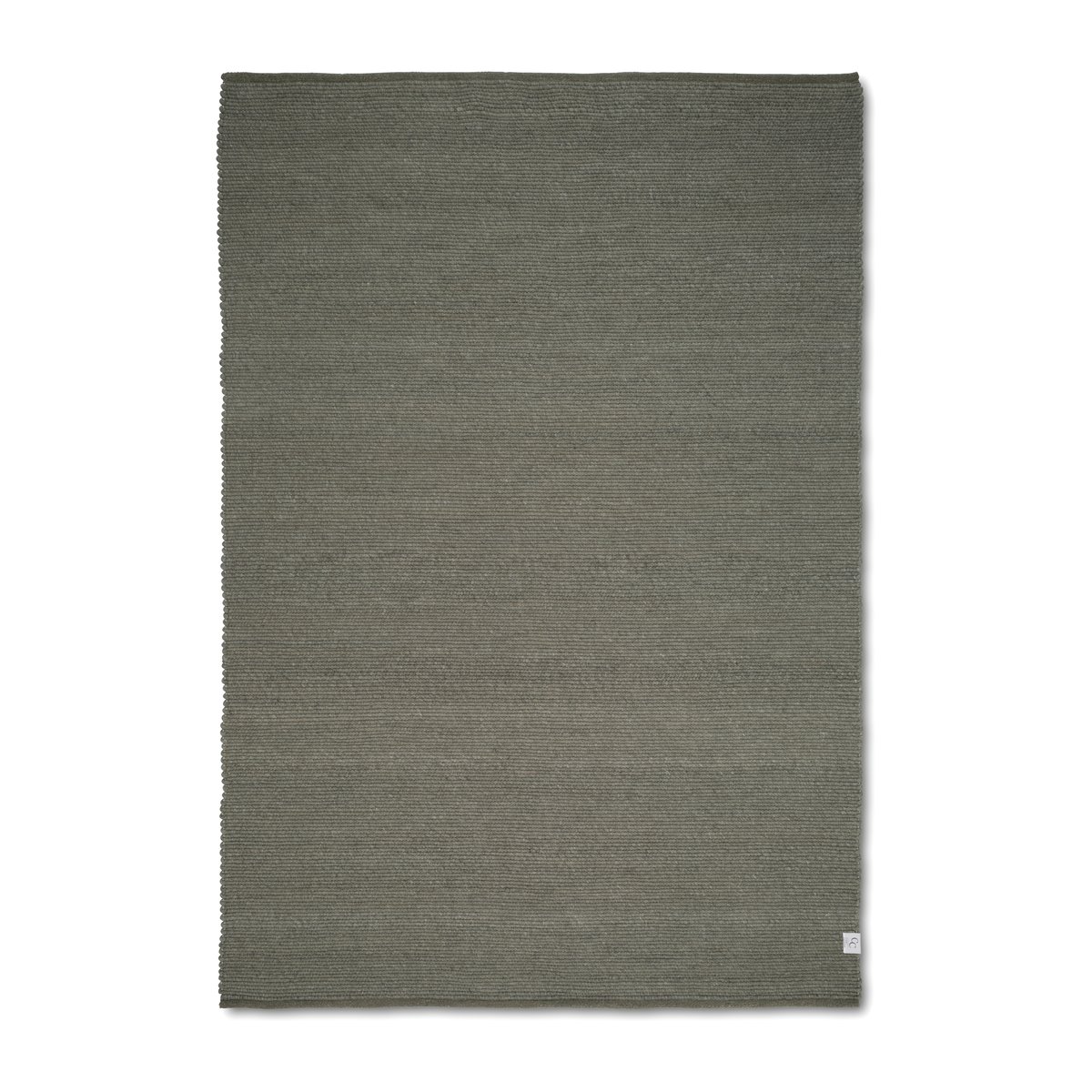 Classic Collection Merino ullmatta 140x200 cm Mörkgrön