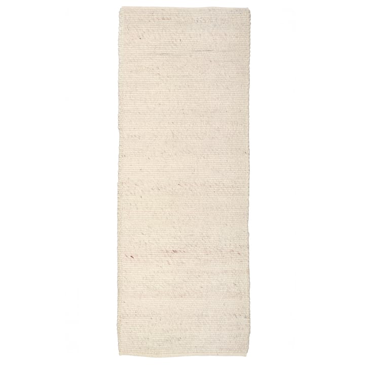 Merino ullmatta 80x250 cm - Vit - Classic Collection