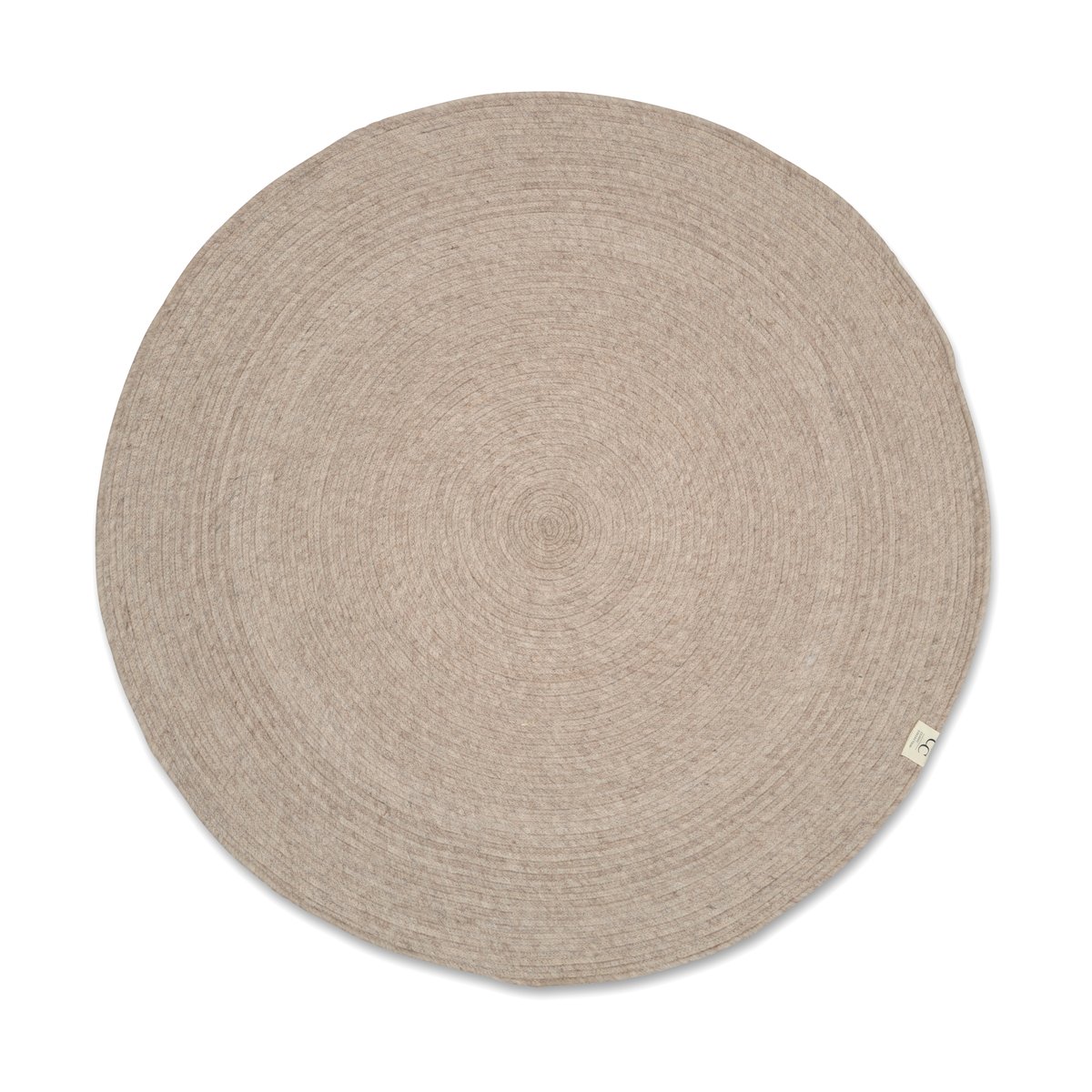 Classic Collection Merino ullmatta rund o240 cm Oat