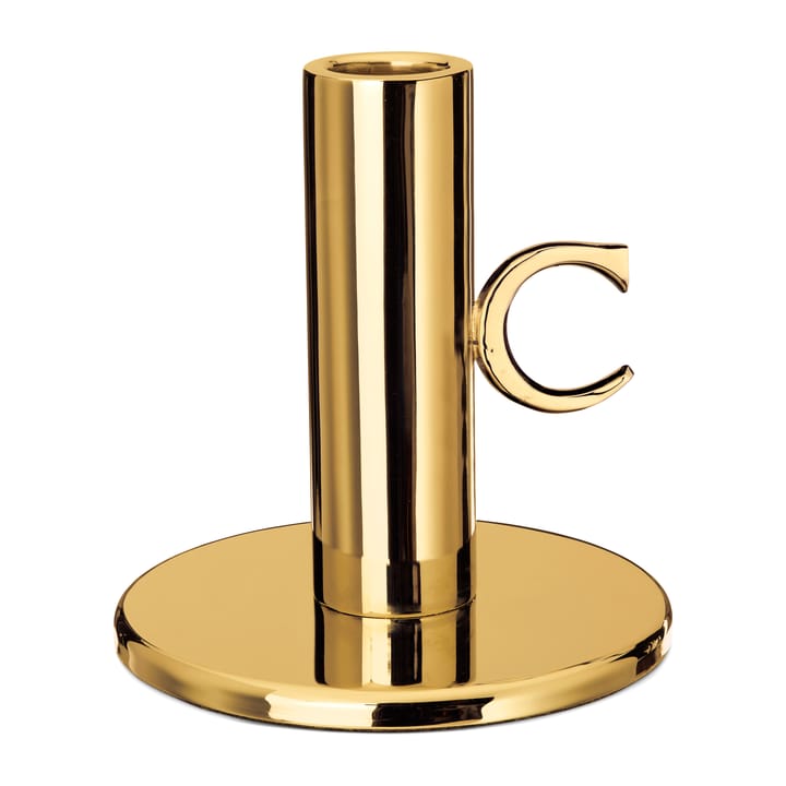 Monogram ljusstake 11 cm, Mässing Classic Collection