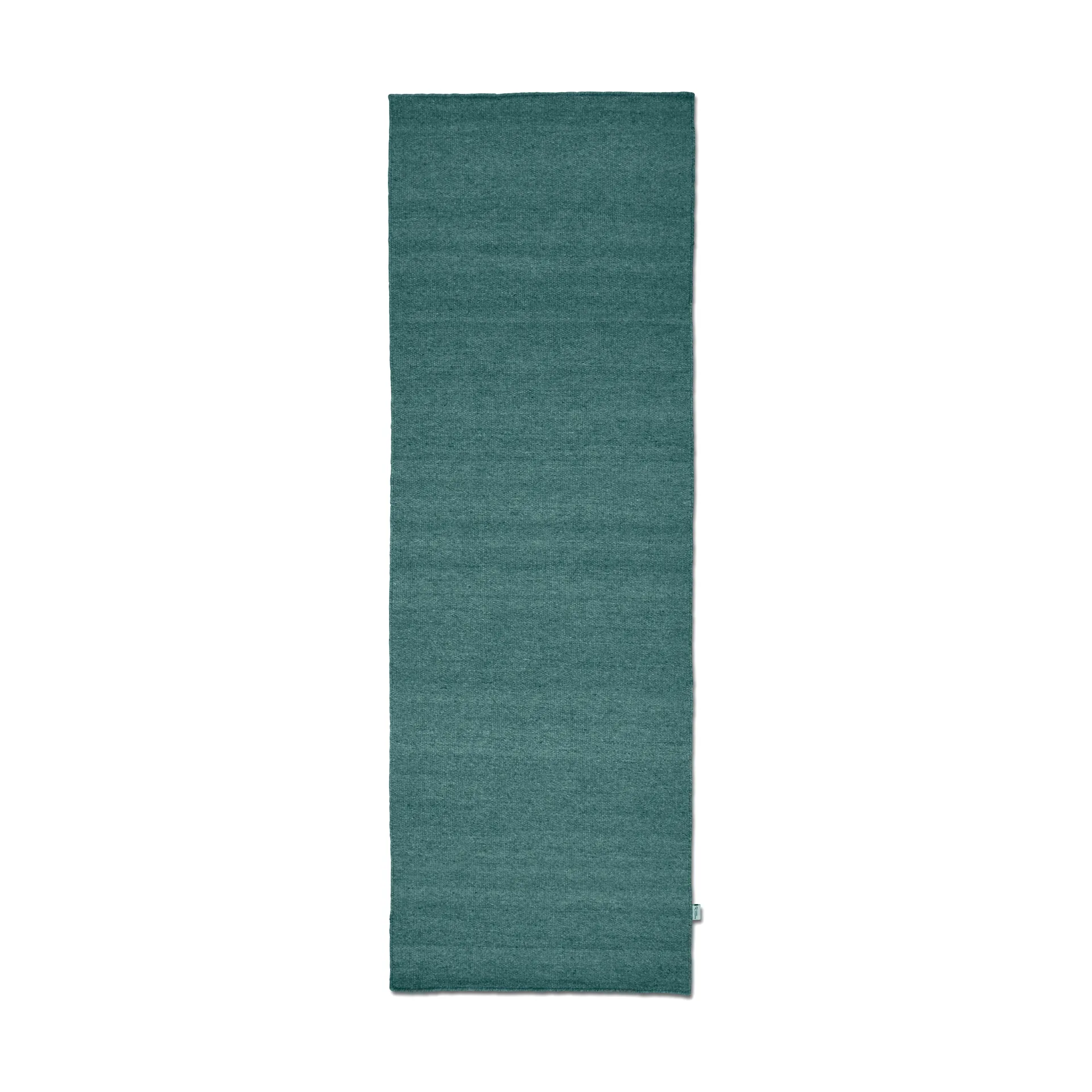 Plain gångmatta, Teal, 80x250 cm Classic Collection