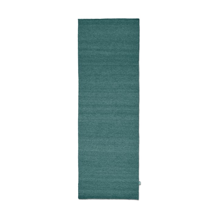 Plain gångmatta - Teal, 80x250 cm - Classic Collection