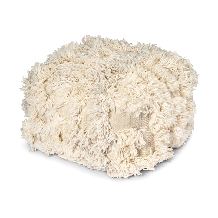 Puff Rio 55x55 cm - Ivory-melange - Classic Collection