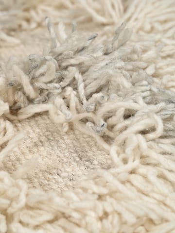 Puff Rio 55x55 cm - Ivory-melange - Classic Collection