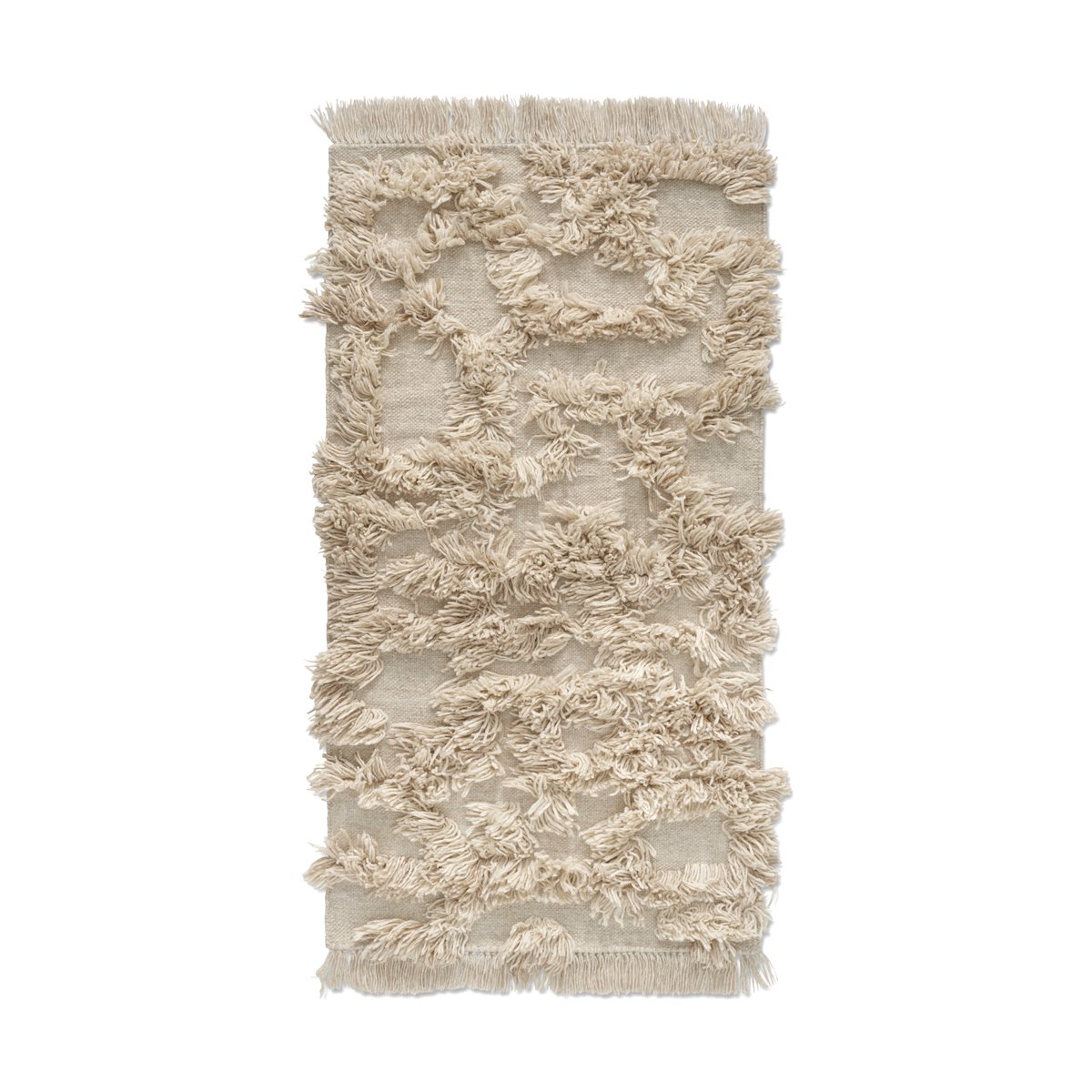 Classic Collection Rio ullmatta 80x150 cm Beige | Skandinavisk Design | Ullmattor | Beige