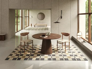 Röllakan Rutvik matta - Blå, 250x350 cm - Classic Collection