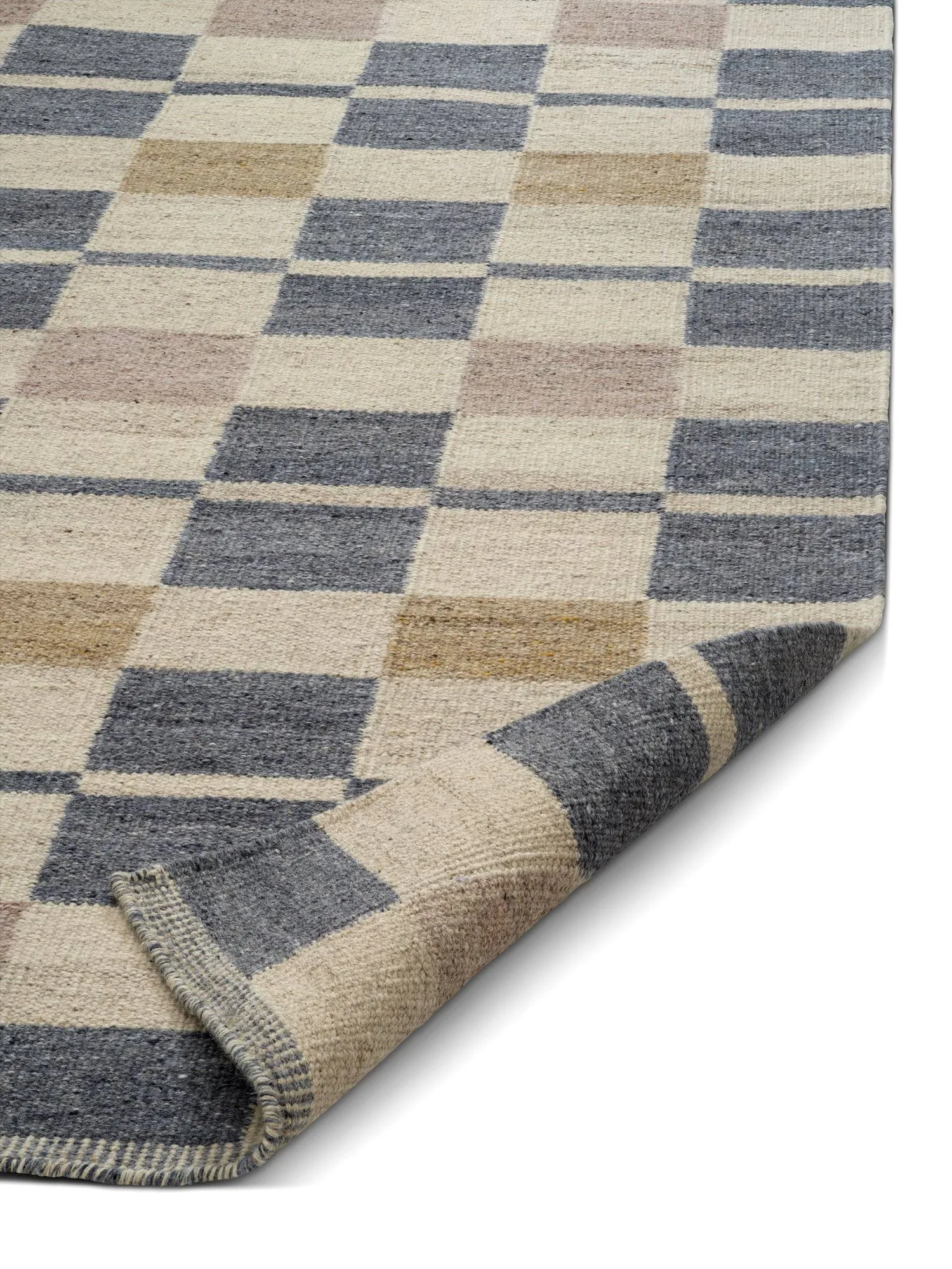 Rutvik matta, Blue, 80x250 cm Classic Collection
