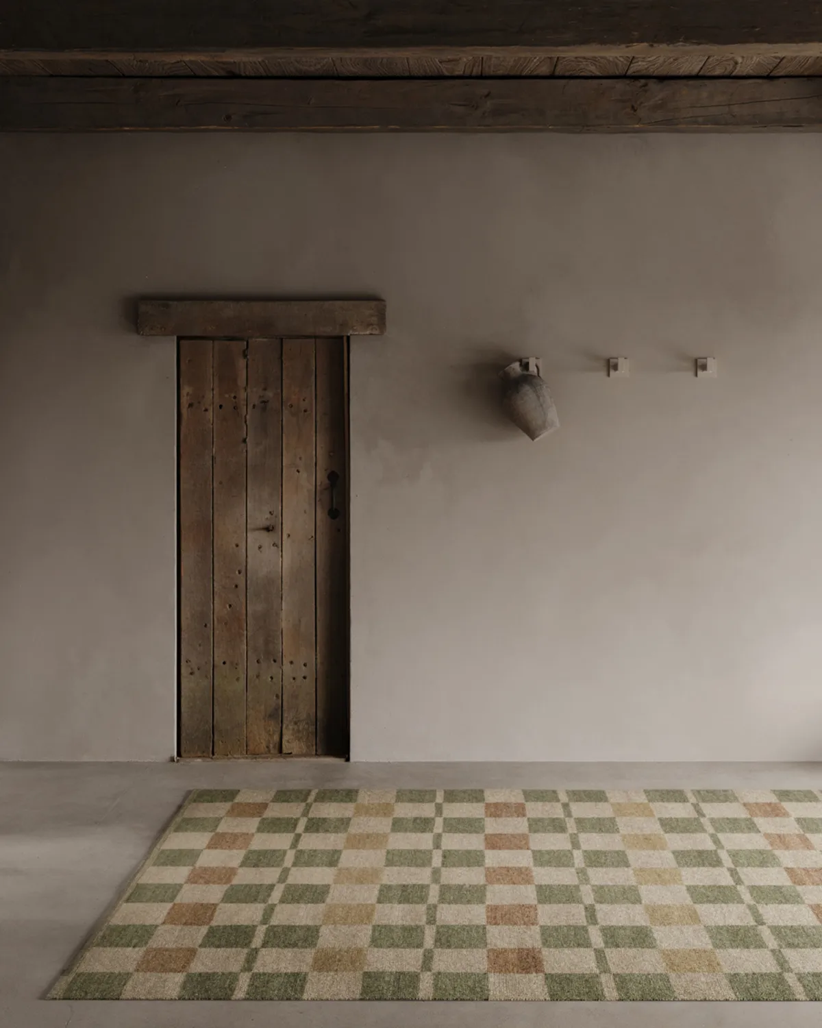 Rutvik matta, Grön, 250x350 cm Classic Collection