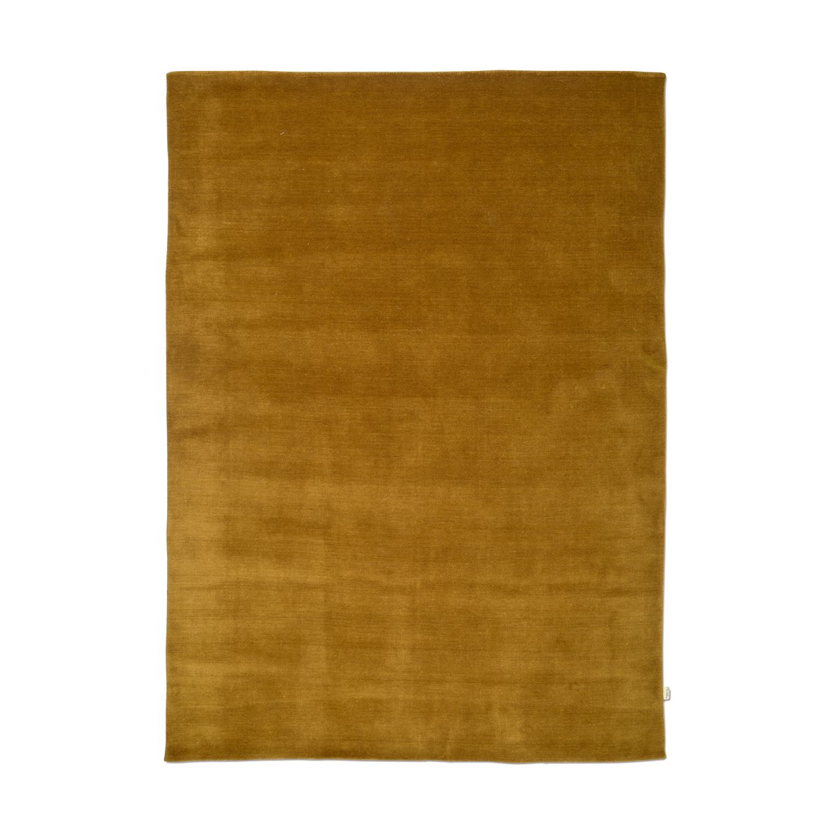 Classic Collection Solid matta Ochre, 170x230 cm | Skandinavisk Design | Ullmattor | Brun