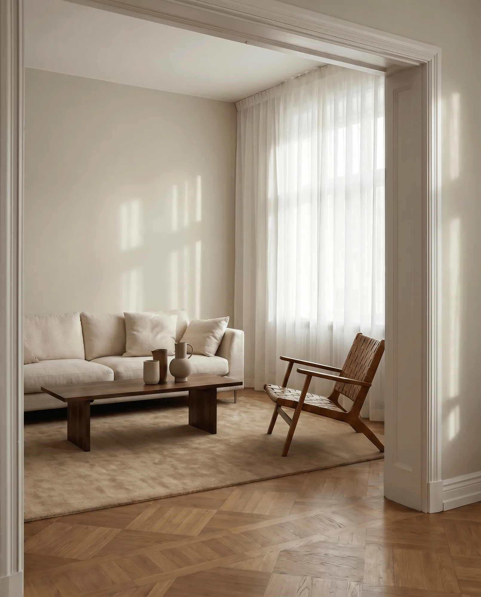 Solid matta, Wheat, 170x230 cm Classic Collection
