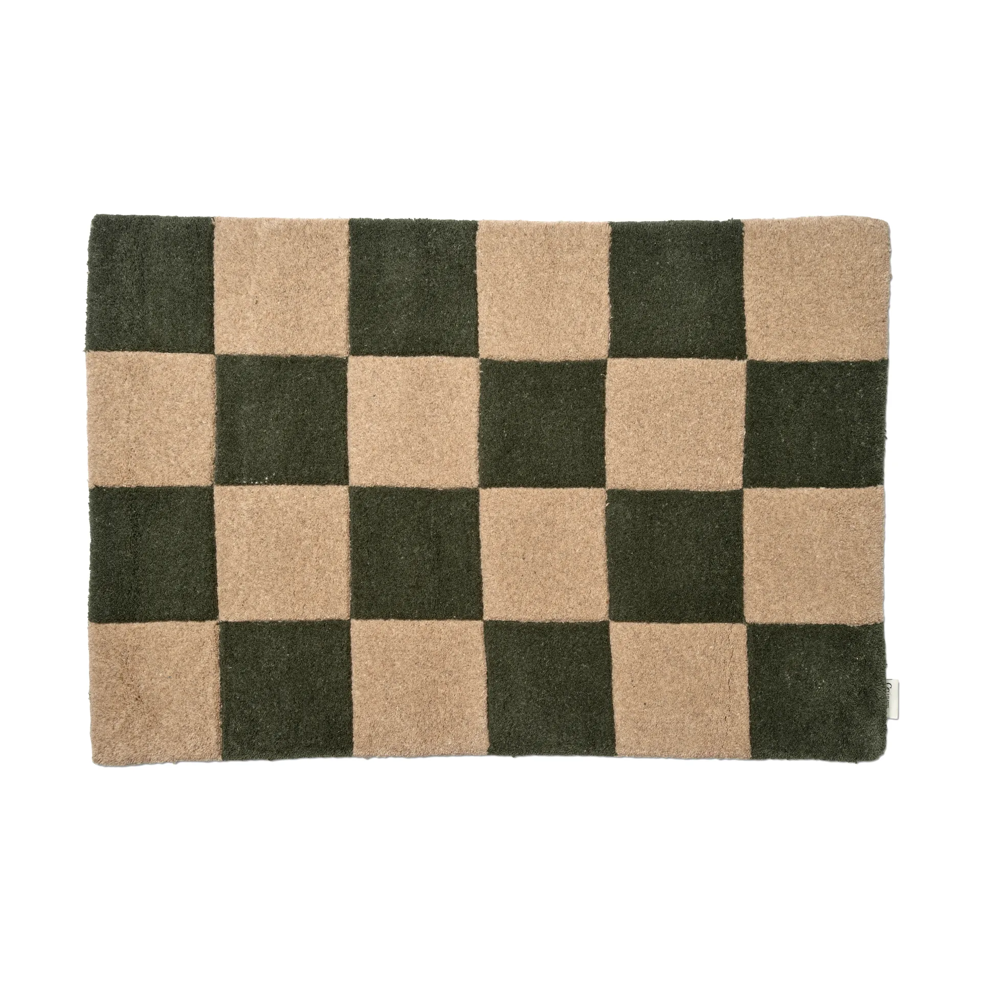 Square dörrmatta 60x90 cm, Grå-natur Classic Collection