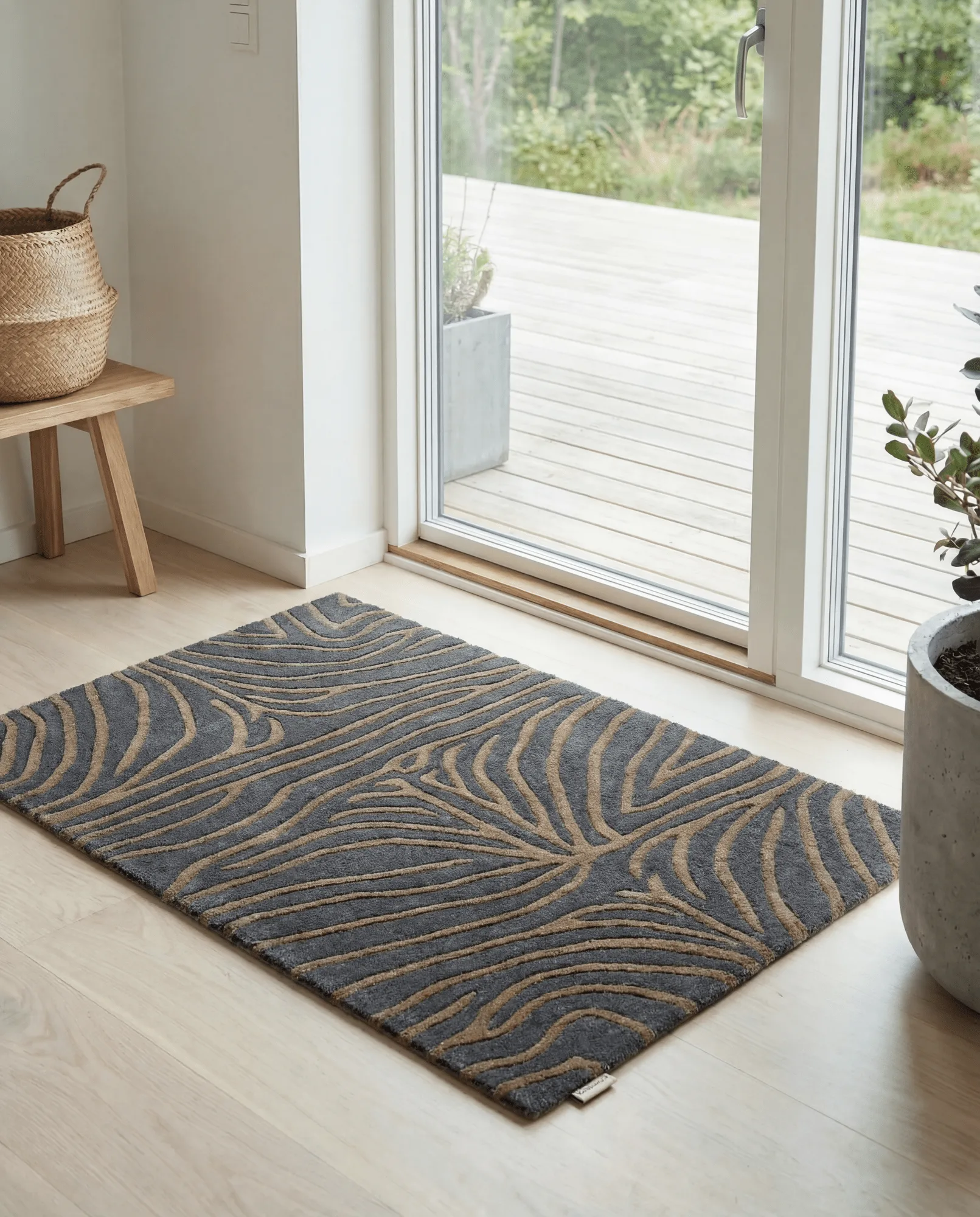 Zebra dörrmatta, Horizon, 60x90 cm Classic Collection