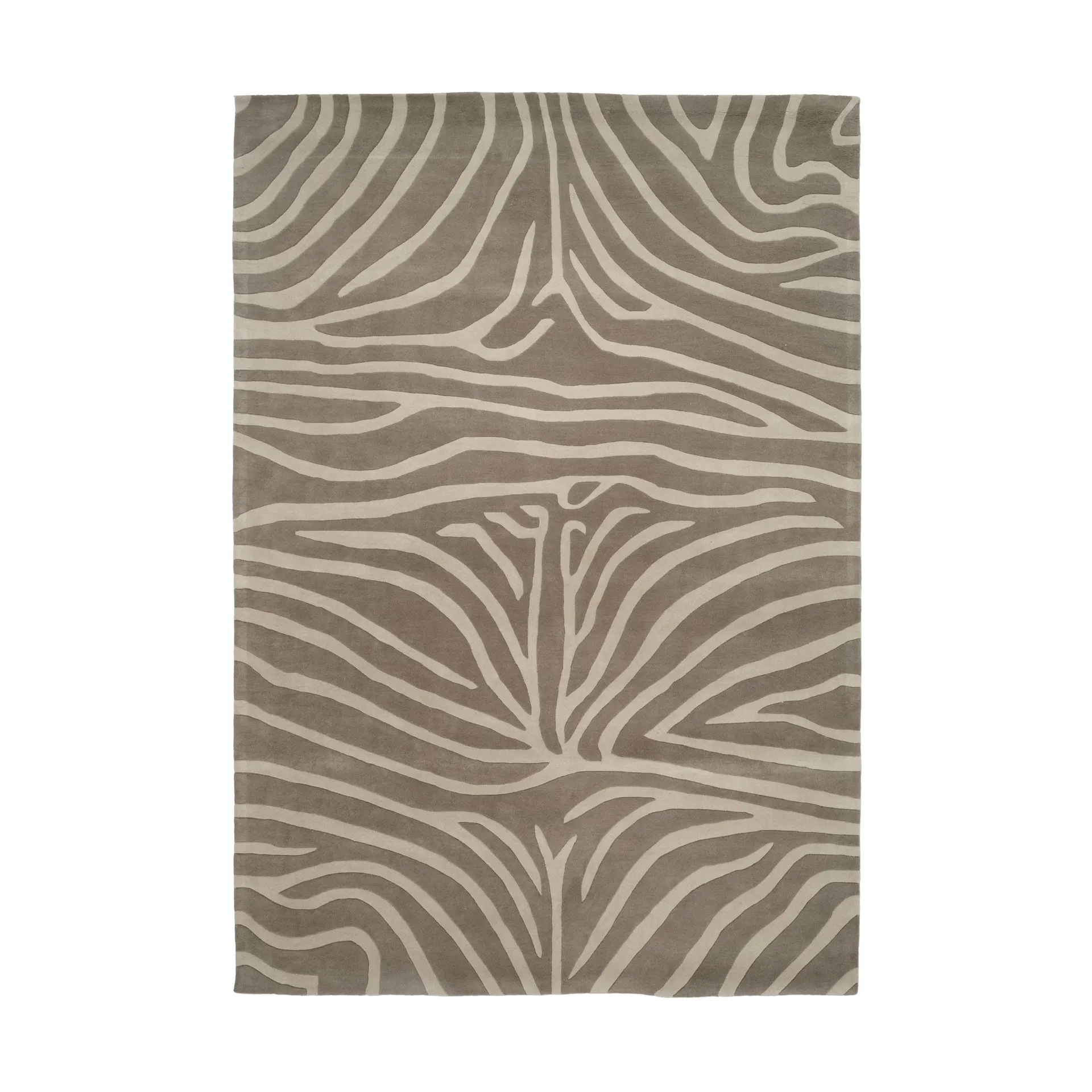 Zebra ullmatta, Beige, 170x230 cm Classic Collection