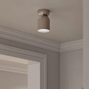 Lennon takspot - Beige, Ø12,5x19,5 cm - CO Bankeryd