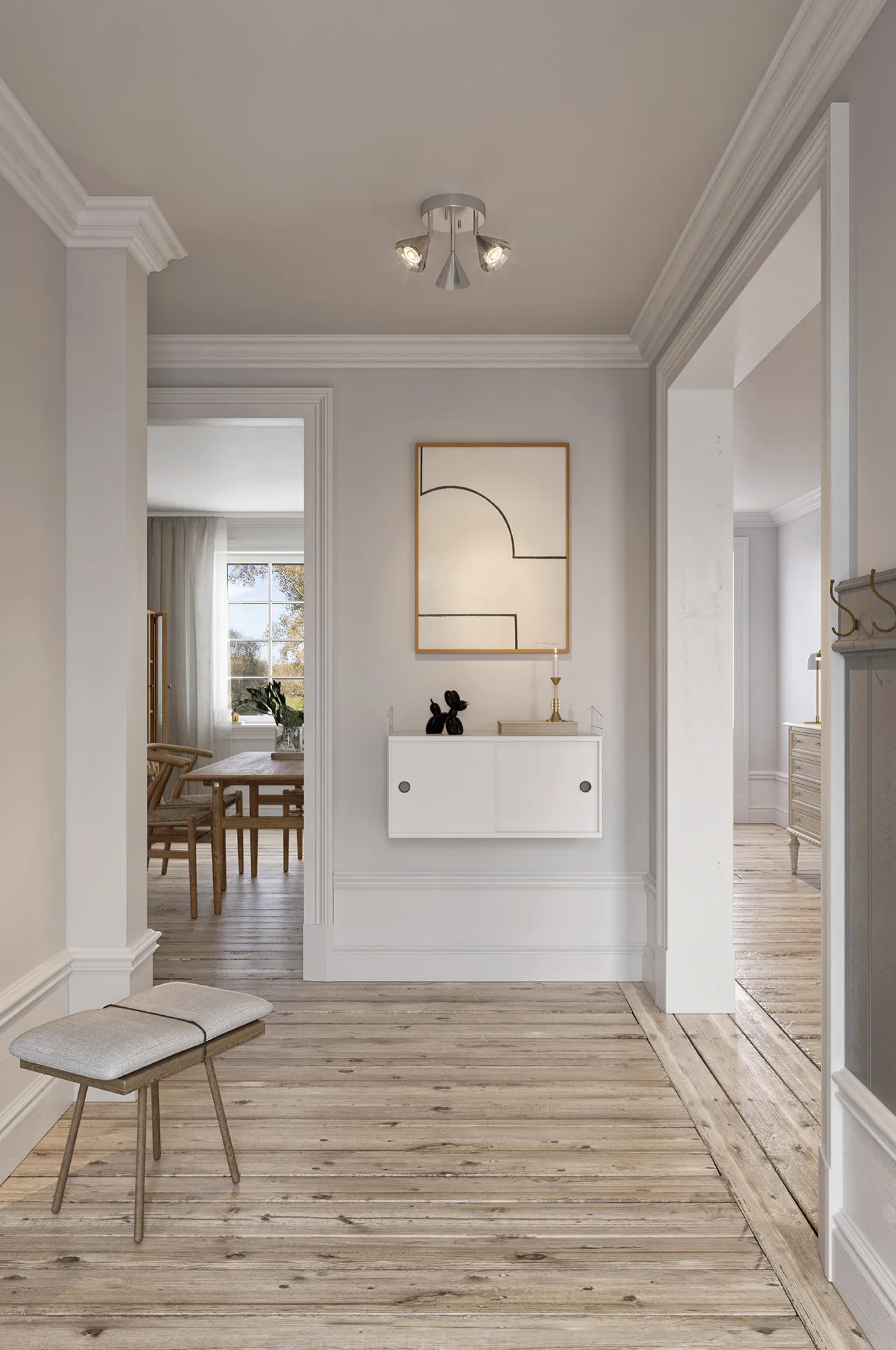 Rain 18 takspot, Aluminium CO Bankeryd