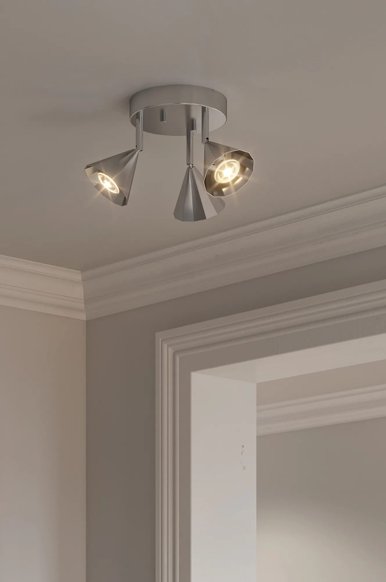 Rain 18 takspot, Aluminium CO Bankeryd