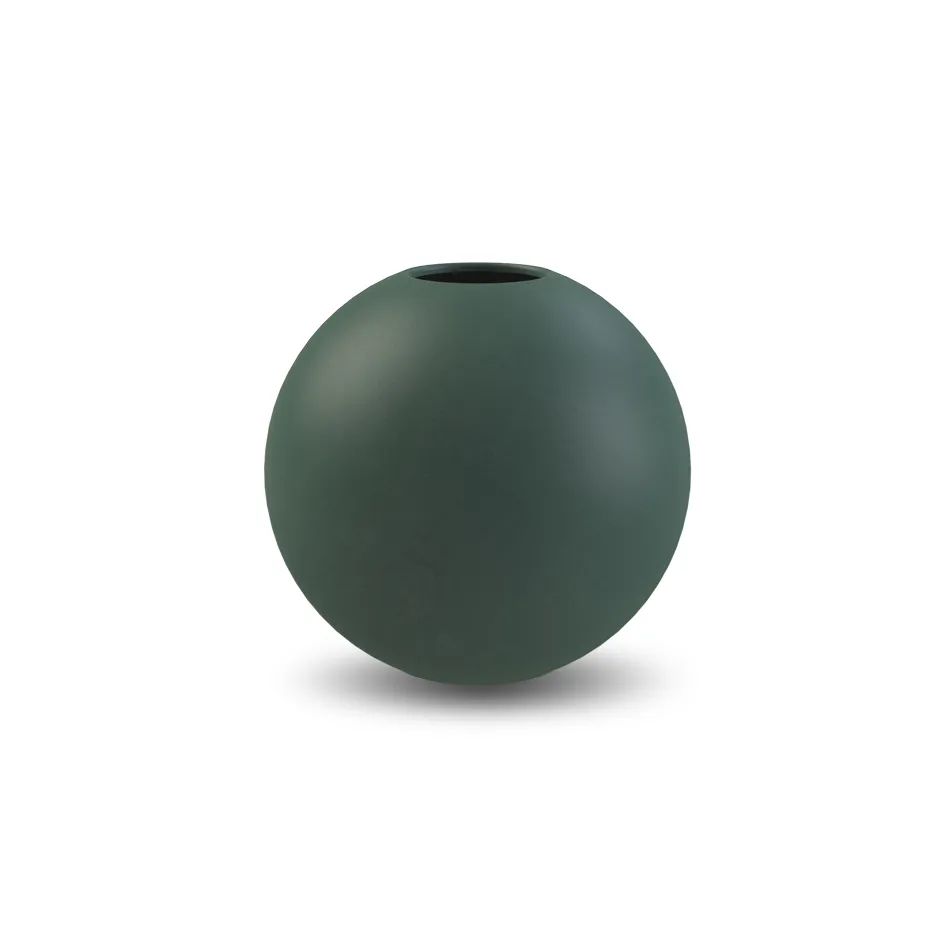 Ball vas dark green, 8 cm Cooee Design