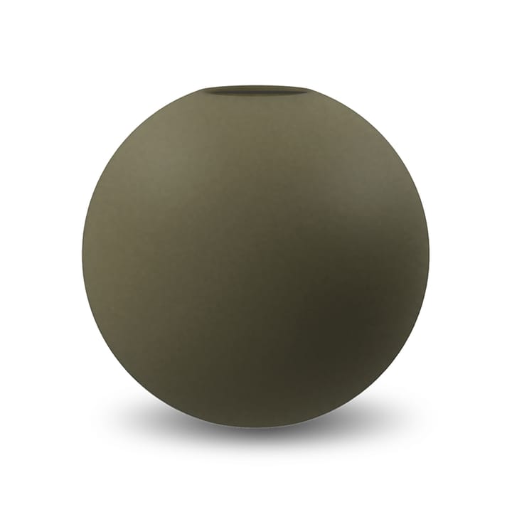 Ball vas olive - 20 cm - Cooee Design