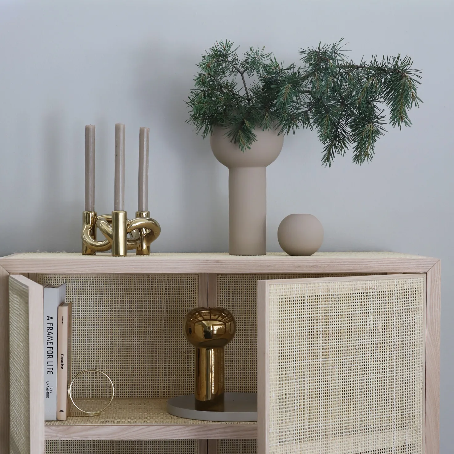 Ball vas sand, 10 cm Cooee Design