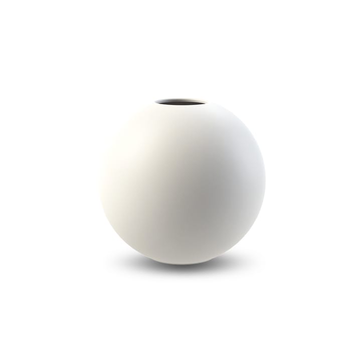 Ball vas white - 8 cm - Cooee Design