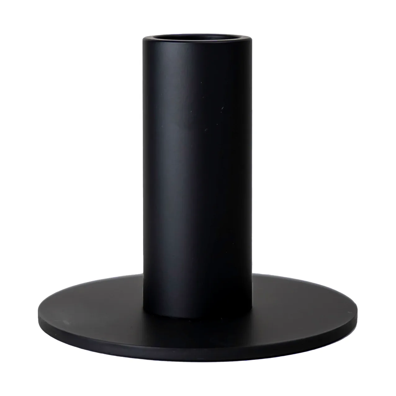 Cooee ljusstake low 7 cm, Black Cooee Design