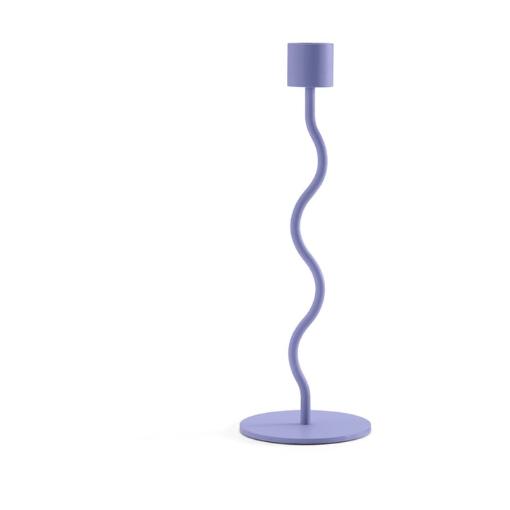 Curved ljusstake 23 cm, Mauve Cooee Design