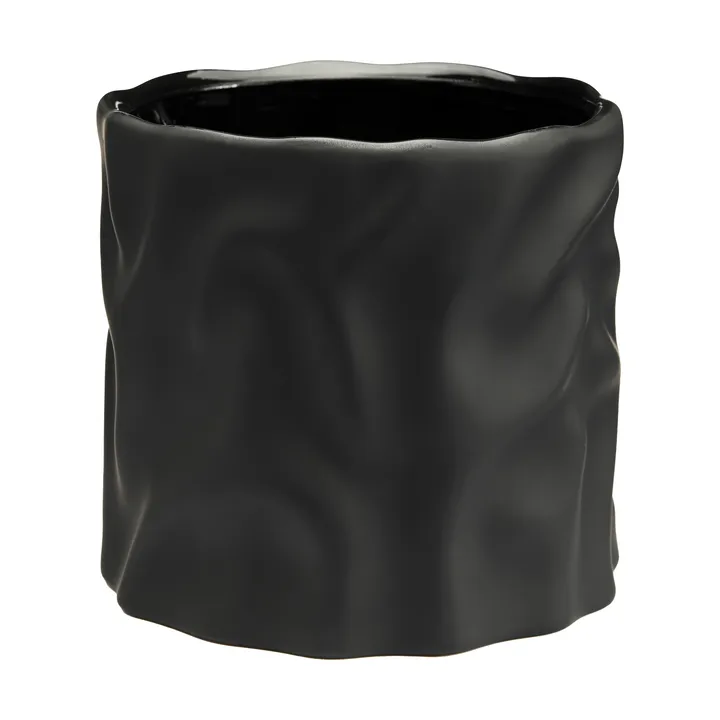 Drift desert blomkruka - Black, medium Ø17,5 cm - Cooee Design