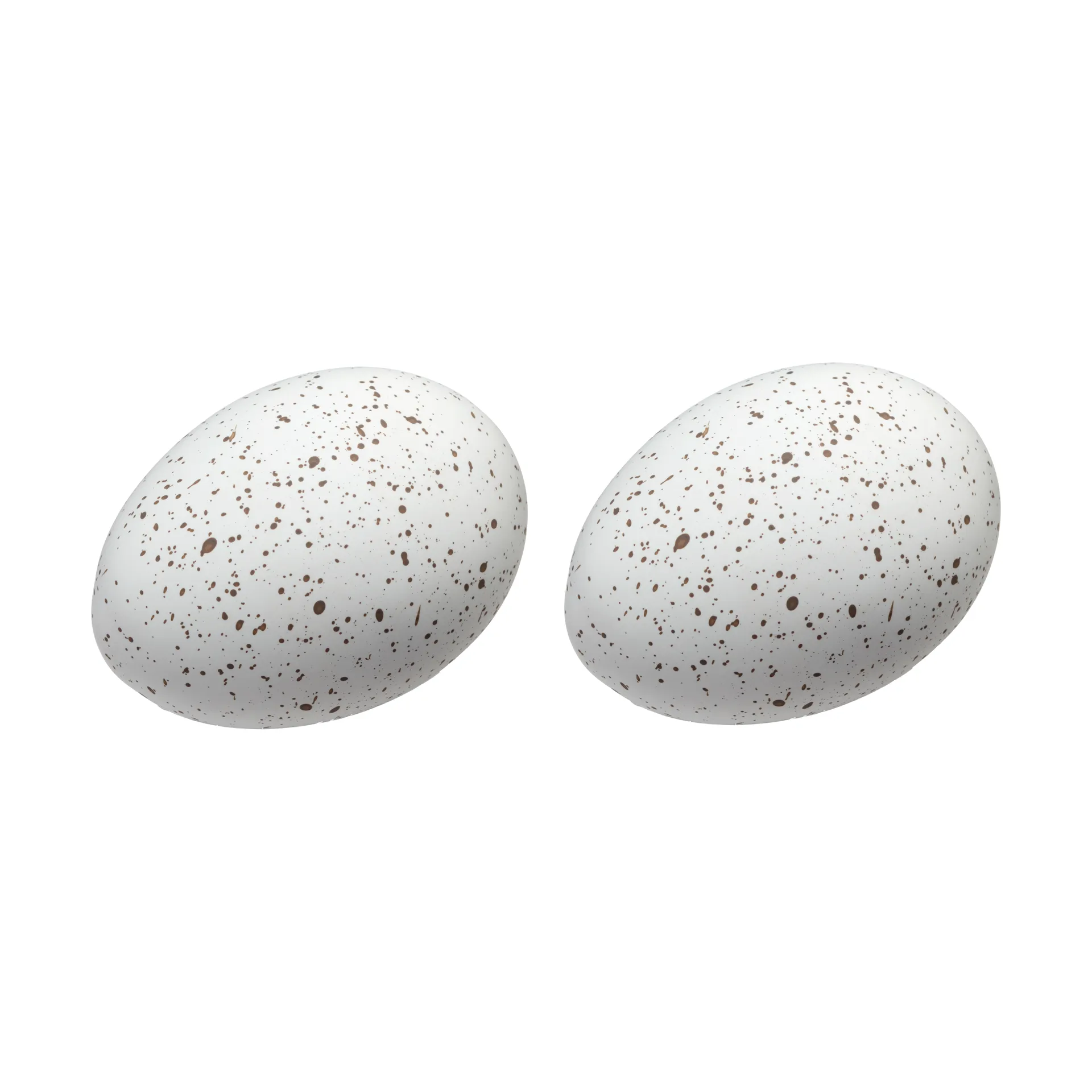 Easter Deco ägg 2-pack, White Cooee Design