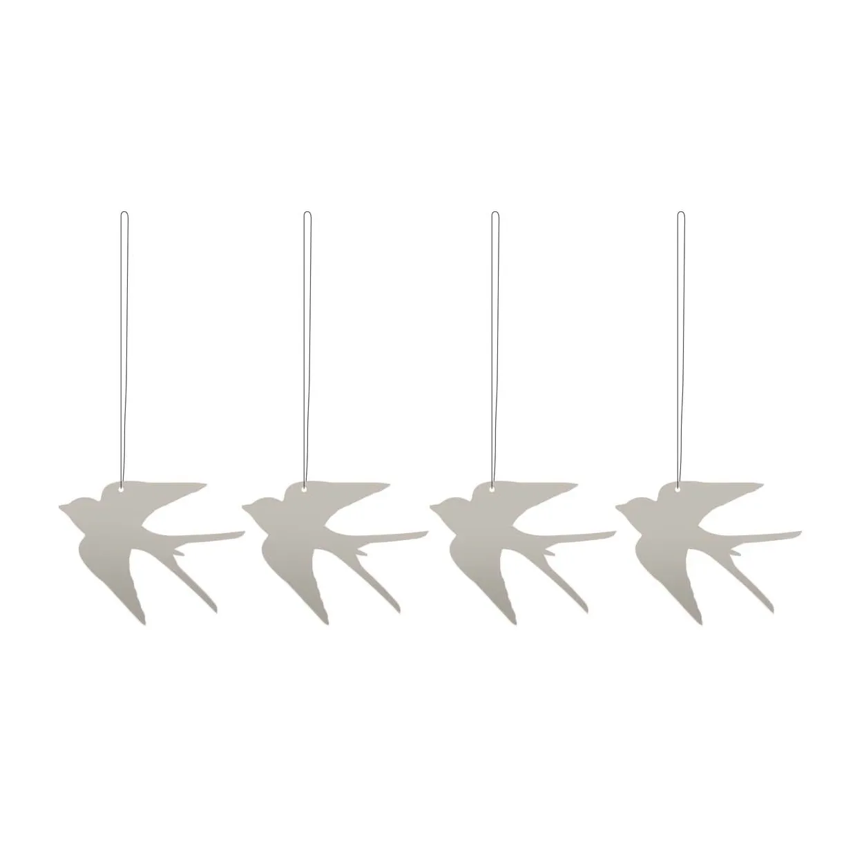 Easter Deco fågel påskhänge 4-pack, Sand Cooee Design