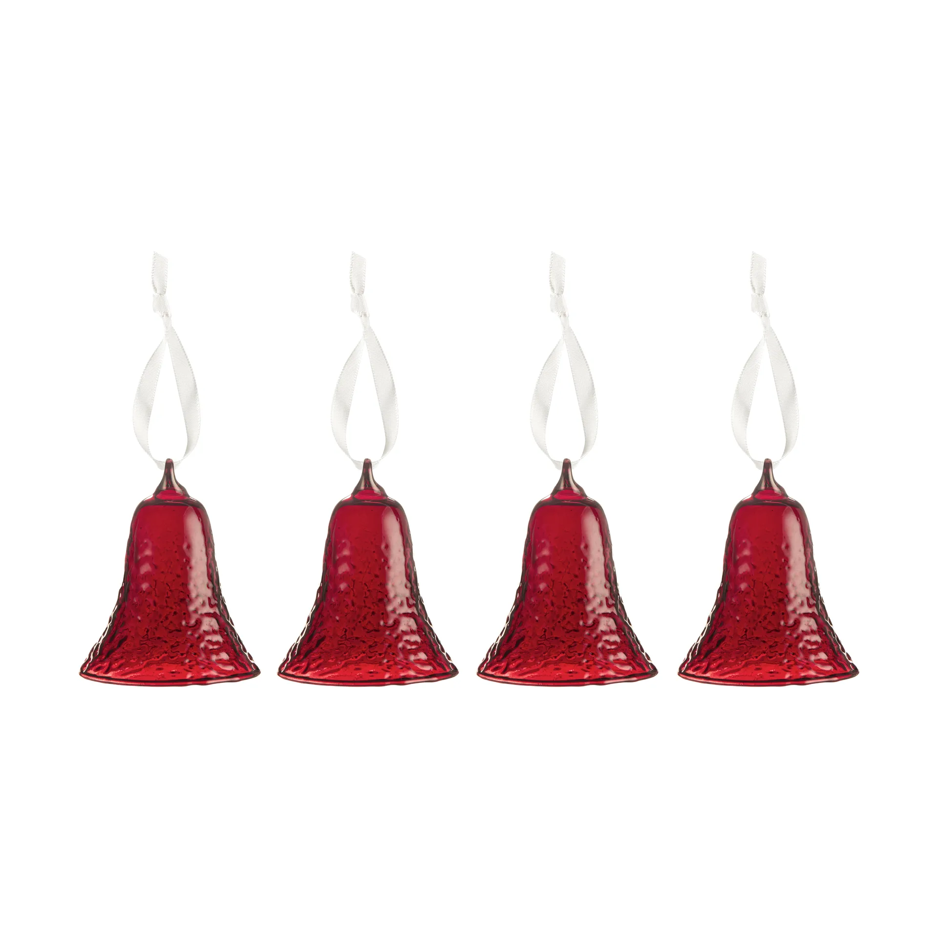 Gry bell klocka 8 cm, Deep red Cooee Design
