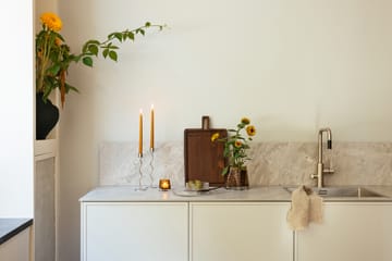 Gry Ljuslykta Ø17 cm - Cognac - Cooee Design