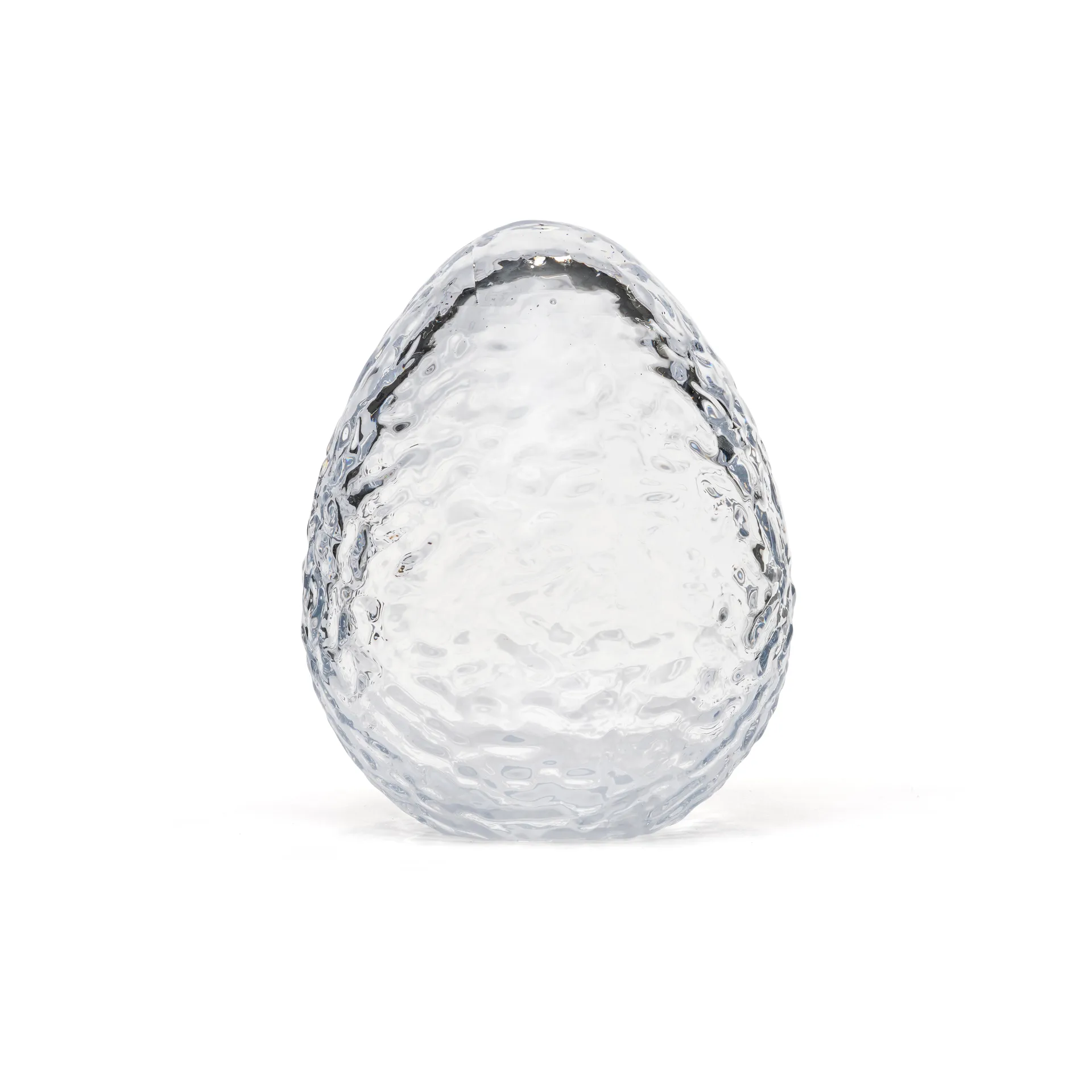 Gry stående ägg 12 cm, Clear Cooee Design