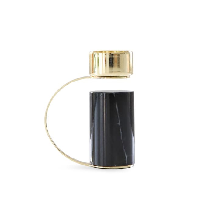 Heavy värmeljusstake, Nero marquina Cooee Design