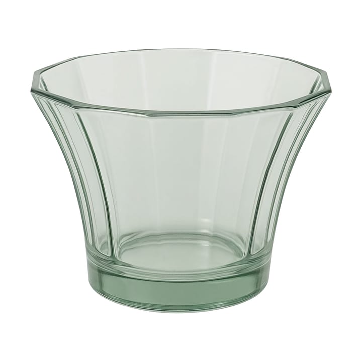 Liliané ljuslykta Ø10x5,5 cm - Bottle green - Cooee Design