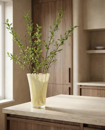 Liliané vas 28 cm - Butter yellow - Cooee Design