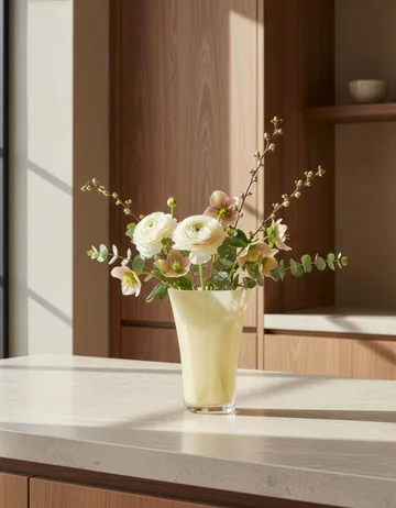 Liliané vas 28 cm - Butter yellow - Cooee Design