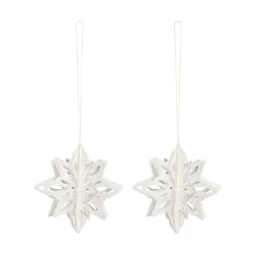Paper Nova star dekorationshänge 2-pack - Natural - Cooee Design